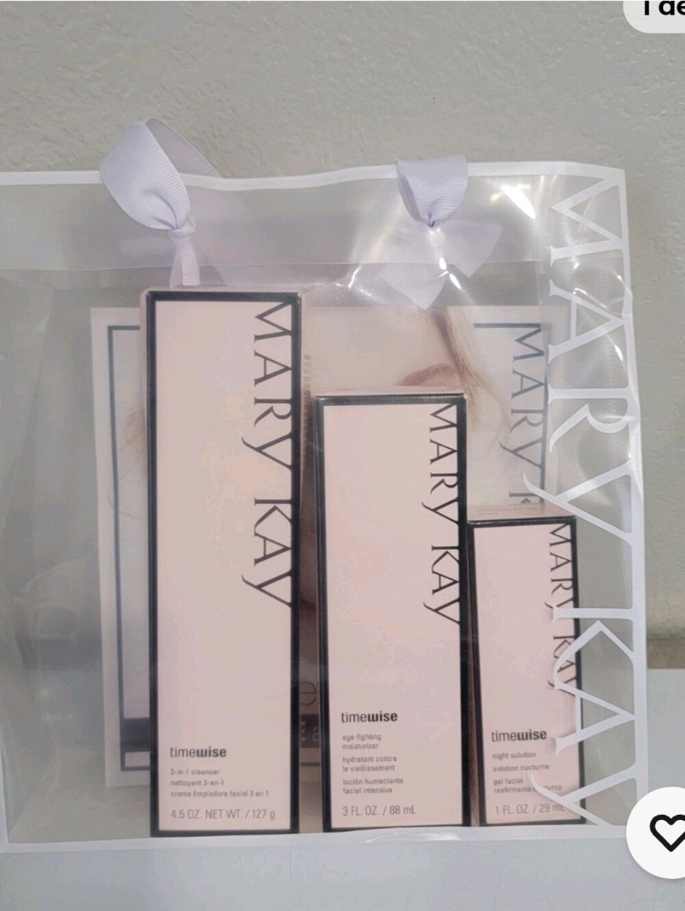 Mary Kay TimeWise Classic Combo/Oily Skin Care 3-Piece Set New In Box